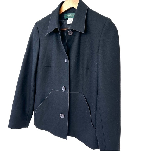 Harve Benard fitted jacket, button front, in a wool & viscose blend, lined - Picture 2 of 8